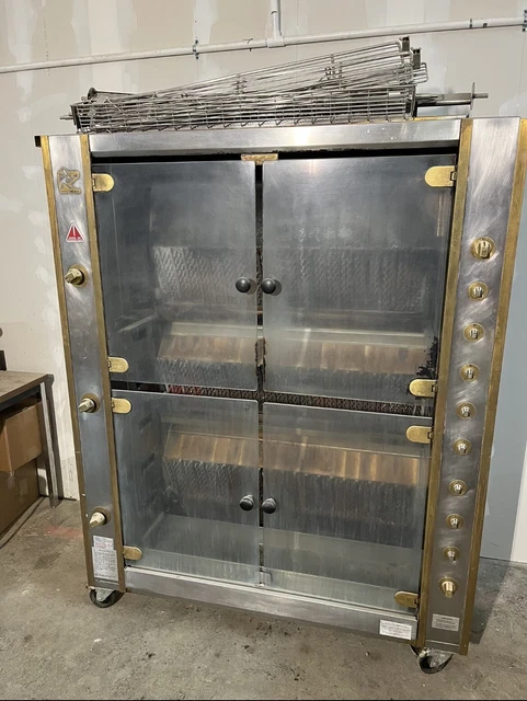 ROTISOL MODEL 1375.8 - Natural Gas Rotisserie