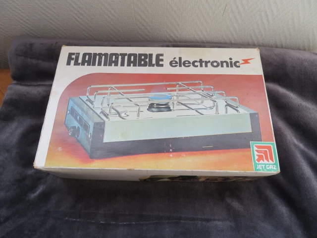 Kemper Rechaud de Camping Smart 1 Feu en Acier INOX Gris Normal pas cher