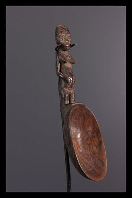 Hemba Spoon African Tribal Art Africain Arte Africana Afrikanische Kunst **