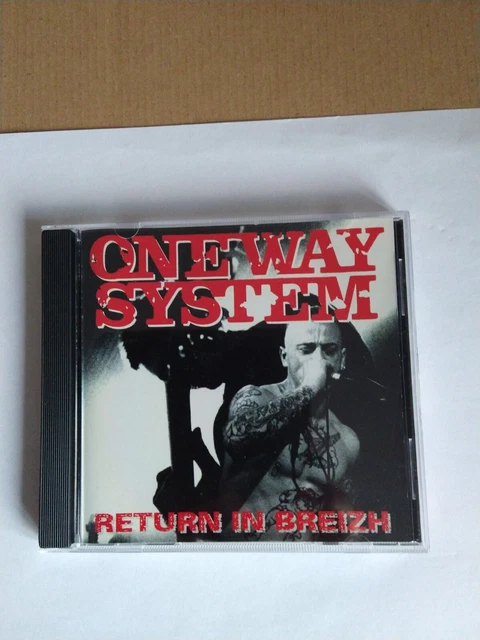ONE WAY SYSTEM Return in Breizh CD UK82 Punk 1997 Live in Rennes France ...