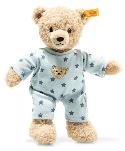 Steiff Pyjama Nounours Ours - Bébé Sûr Lavable Peluche Jouet - 25cm - 241642