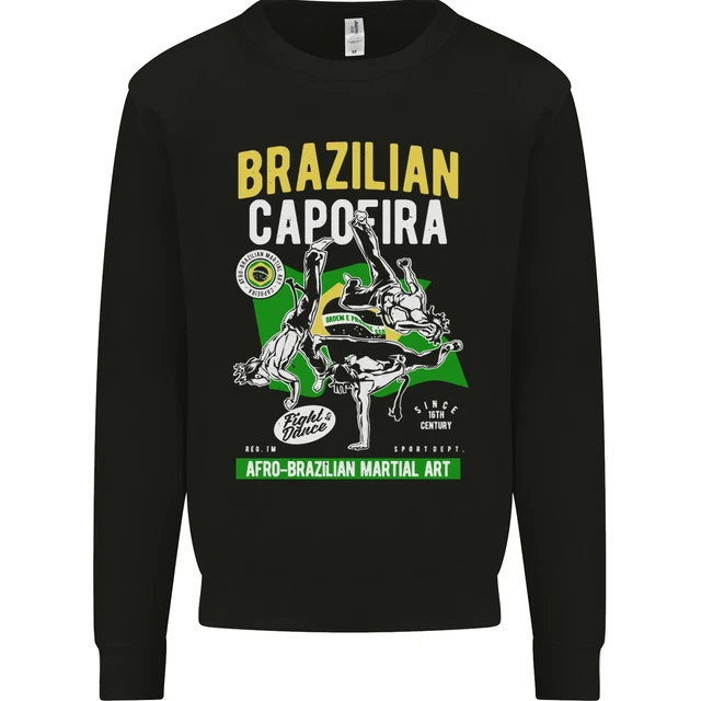 Brazilian Capoeira Mixed Martial Arts MMA Mens Sweatshirt Jumper
