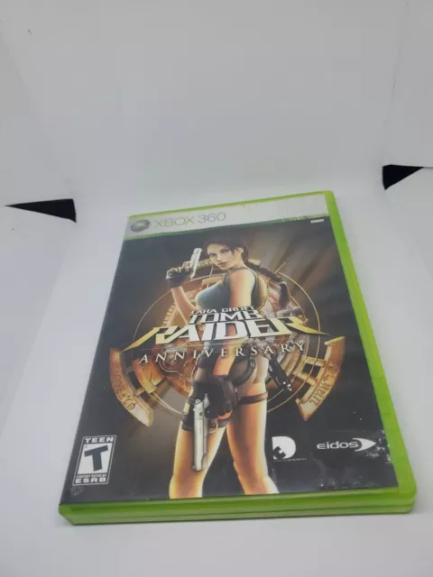 Lara Croft: Tomb Raider Anniversary (Microsoft Xbox 360, 2007) Complete CIB