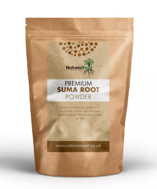 Premium Suma Wurzelpulver - Brasilianischer Ginseng | Naturkraut | Rein | Kräuter