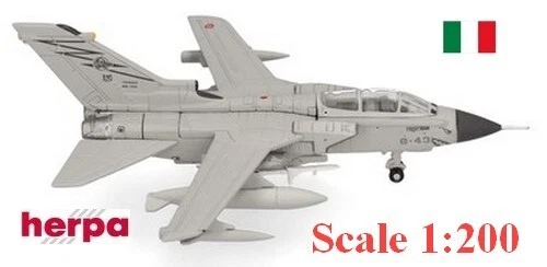Avion Militaire Herpa 1/200 - Panavia Tornado ECR - Italian Air Force - Neuf