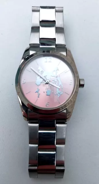 Montre Loup Relief Rosé