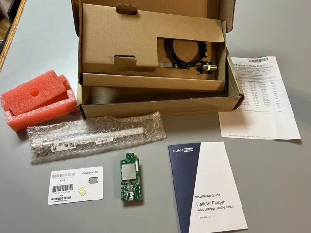 SolarEdge Cell-B-R05-US-S-S2 Cellular Plug-In 5y Plan Kit With Sim Card