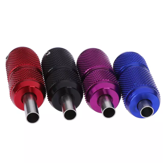 1x 22MM Aluminum Alloy Tattoo Machine Gun Grip Tube Stainless Steel NeedleO N~m' 3