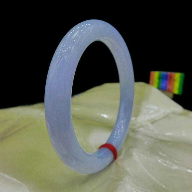 【JadeiteBird】52mm Certified 100% Natural Grade A Jadeite Jade Bangle Bracelet