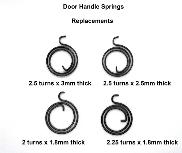 Door handle Springs Replacements Internal coil repair springs lever latch