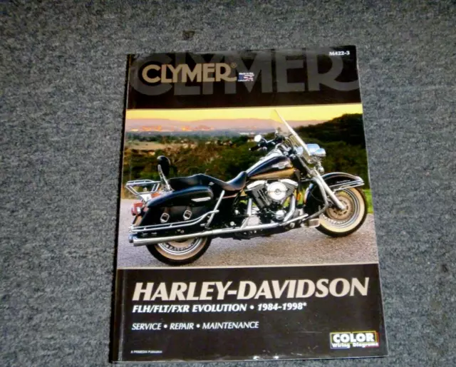 1993 Clymer Harley Davidson Electra Glide Sport Service Repair Manual M422-3