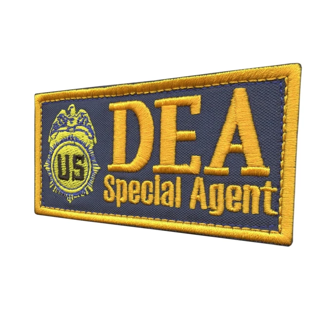 FEDERAL US DEA Special Agent FBI badge Marshal Dept écusson sew iron on