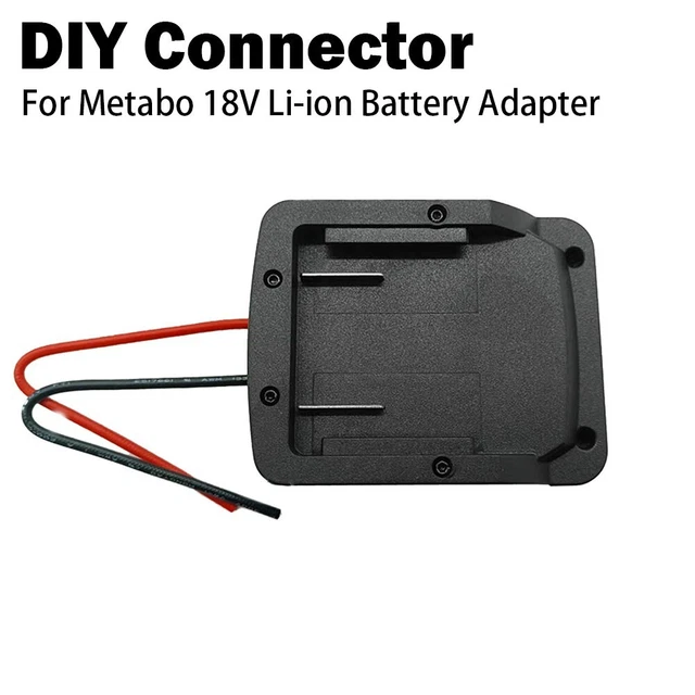 Batteria Adattatore Molo for Metabo 18V Ricambio 321000480 Strumento