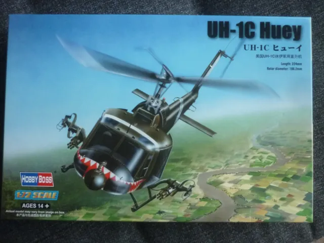 Hobby Boss 87229 1:72 Bell UH-1C Huey