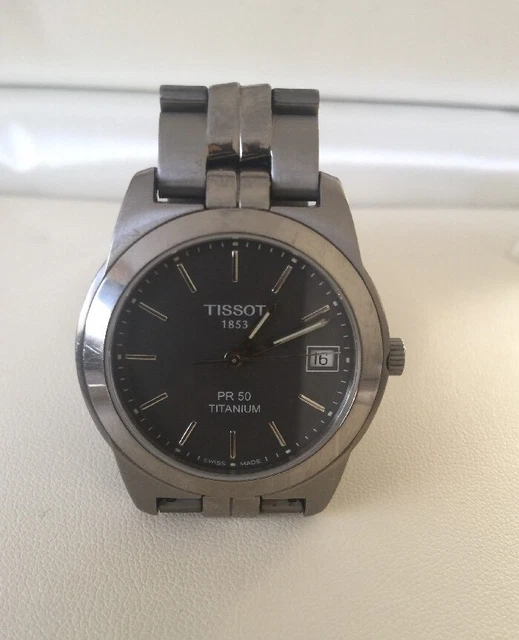 Tissot pr50 online titanium