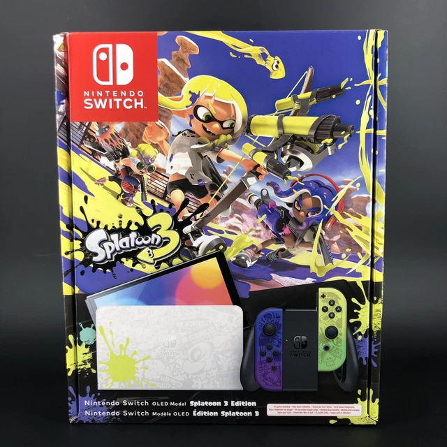 NINTENDO SWITCH - OLED Model SPLATOON 3 Special Edition - NEW £506.25 ...