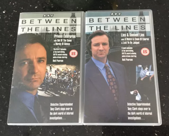 TWO BBC BETWEEN the Lines VHS Video Tapes - Six Episodes in Total £4.00 ...