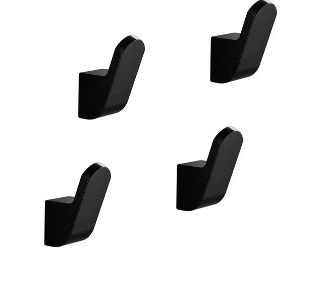 Bathroom Towel Hooks Clothes Hanger Coat Hook In Wall Rustproof Mixed 2 to 6 Pcs