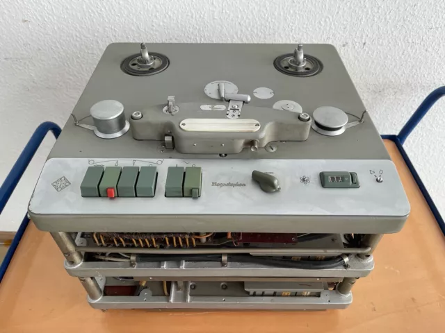 Telefunken M5 Tube Stereo Tape Recorder / Tonbandgerät „NEEDS SERVICE"