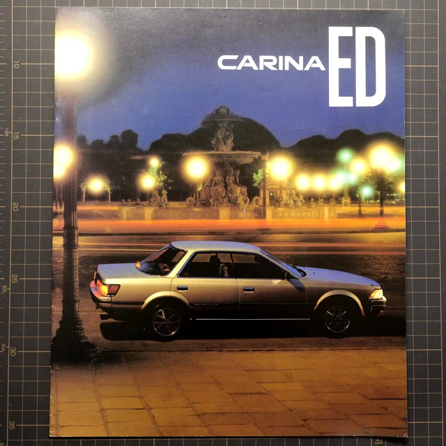 Catalog Listing Toyota Carina Ed 12 Pages Second Hand Only No Dealer Stamp