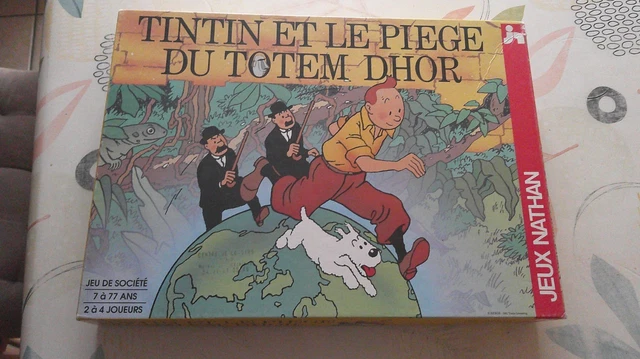 Tintin Et Milou Dans Le Monde - Jeu De Société Jeux Noel Montbrison - Occasion