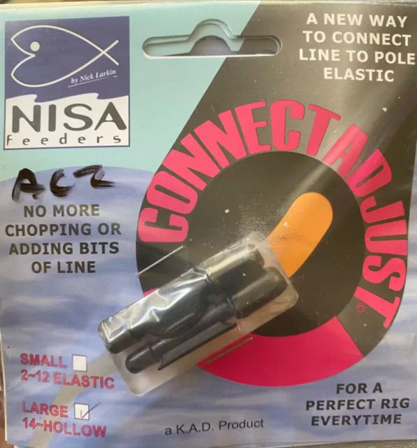 Nisa ConnectAdjust Elastic Connectors. Both Sizes Available. Free P&P
