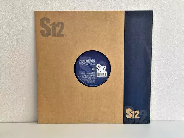 Ce Ce Peniston – Finally / We Got A Love Thang 12" House Vinyl Steve Silk Hurley