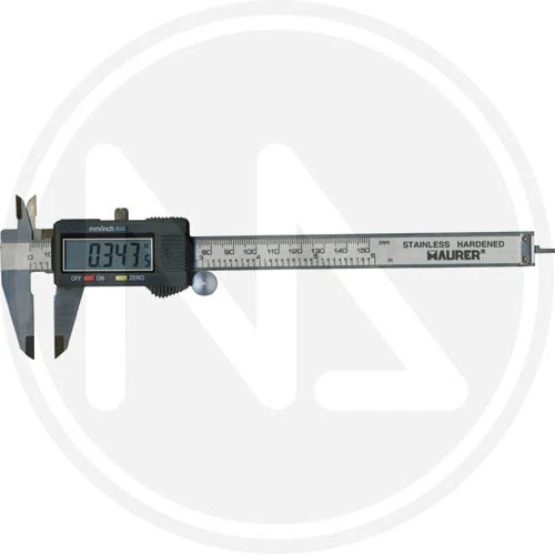 Strumenti Precisione Calibro Professionale Maurer 150mm - Alta Precisione In Acciaio Attrezzi Precisione Meccanica