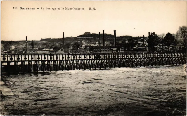 CPA Suresnes - Le Barrage et le Mont-Valerin (274400)