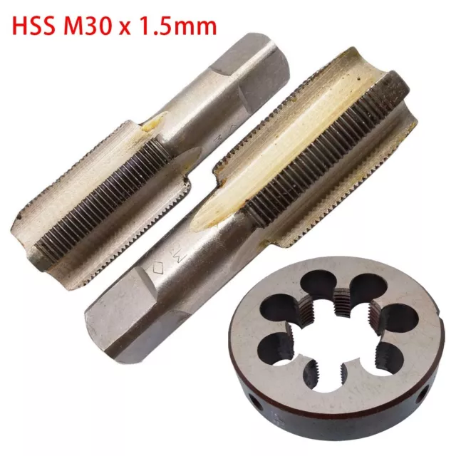 Kit combo d'accessoires main droite fil métrique robuste HSS M30 x 1 5 mm matri