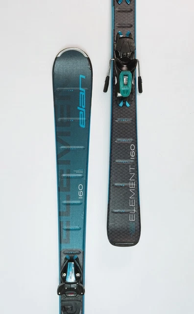 Ski Elan Element black/blue Parabolik 160cm + ELW 9 Bindung Mo.2019/20 (PE#222)