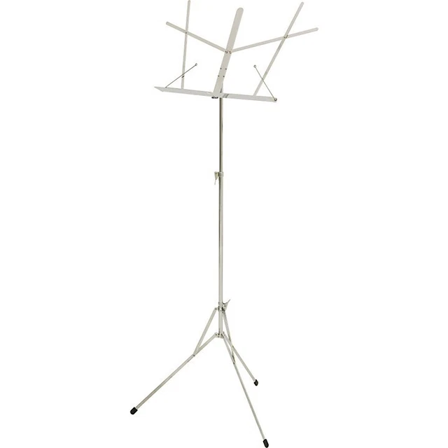 NEW! Hamilton No. 400-N Folding Chrome Music Stand, Adjustable Height NEW! Hamilton No. 400-N Folding Chrome Music Stand, Adjustable Height