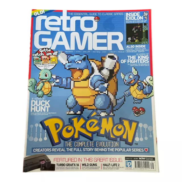 Retro Gamer Magazine Issue 135 - GC/Pokemon/Complete Evolution/Damaged Back 🐙