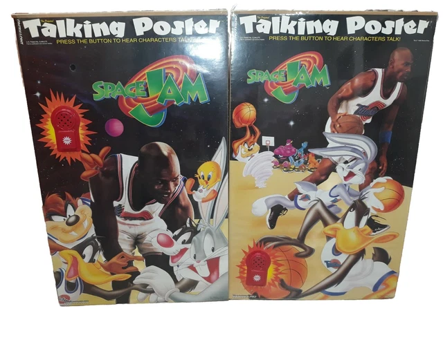 SPACE JAM マイケル・ジョーダン トーキング ポスター SPACE JAM マイケル・ジョーダン トーキング ポスター Vintage