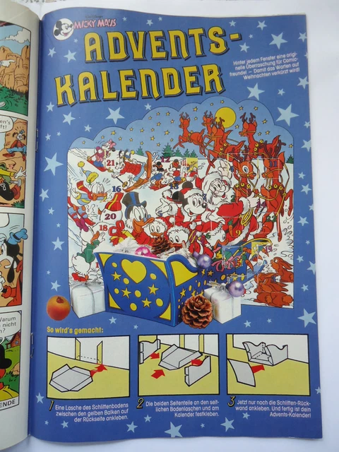 Micky Maus Heft Nr.48 vom 23.11.1989 mit Mini-Comic Nr.29 und Beilage 2