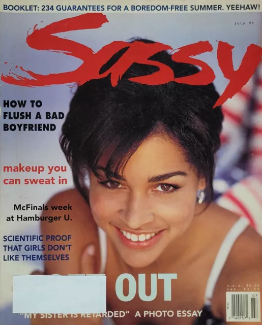 SASSY teen Magazine 1989 February ALYSSA MILANO, MATT LEBLANC