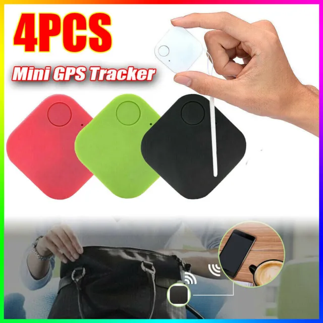 4 pz localizzatore animale domestico antilost rilevatore chiavi smart Bluetooth localizzazione GPS APP DE