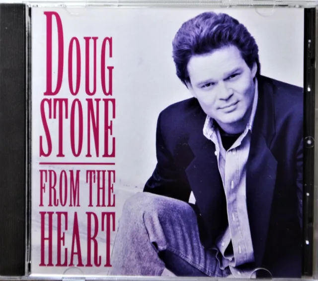 CD Doug Stone From the Heart Warning Labels Too Busy Being in Love CLEAN COPY