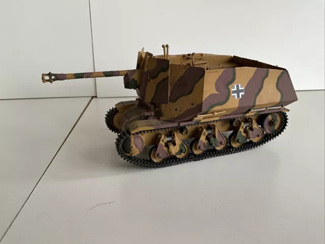 1/35 WW2 German 7.5cm Pak40. Painted Built Model Kit
