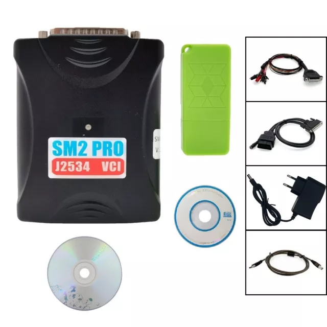 SM2 Pro J2534 VCI Programmierer Diagnose Scanner V1.20 67 IN 1 mit Dongle