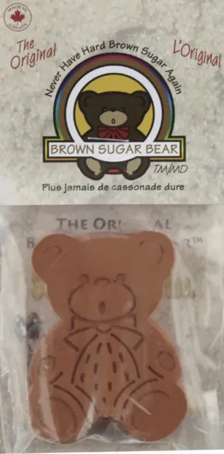 Ahorrador y suavizante de azúcar original Brown Sugar Bear, individual