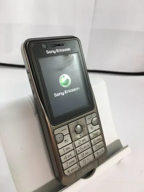 Sony Ericsson K530i Unlocked Brown Retro Mobile Phone 2MP Camera 2.0" screen