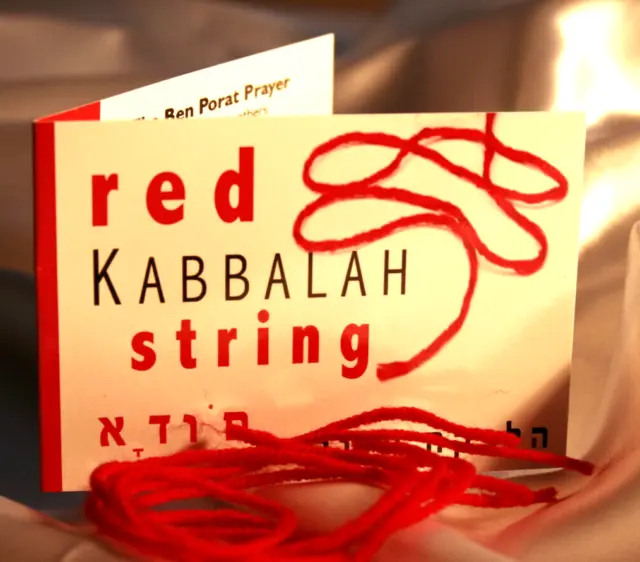 10 pcs Origional Kabbalah Red String Lucky Bracelet Rachel's tomb Jerusalem