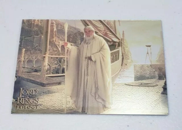 Lord of The Ring Trilogy The Return Of The King Gandalf Card Topps Chrome