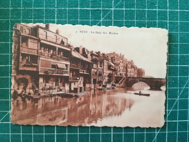 XD201 CPA Circa 1926 Metz - The Bath Of Rocks