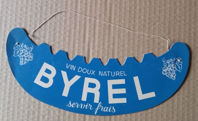 Visière Publicitaire Byrel (Byrrh) Années 50