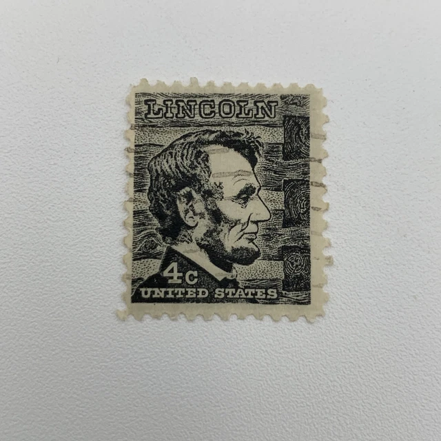 ABRAHAM LINCOLN STAMP US 4 Cents Stamp US President1965 Postage Stamp