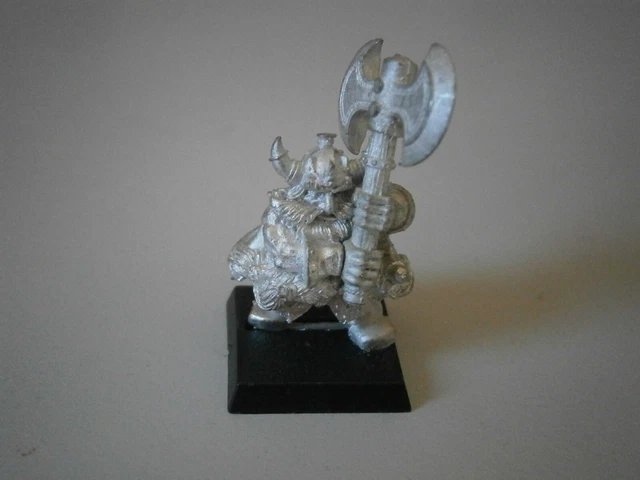 24X GUERRIERS NAINS Warhammer Battle Old World AOS - OOP - Bien peints EUR 85,00 - FR