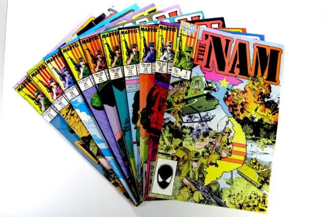 Marvel 'NAM (1986-88) #1 13 14 15 16 17 18 19 20 21 Vietnam War VF to NM