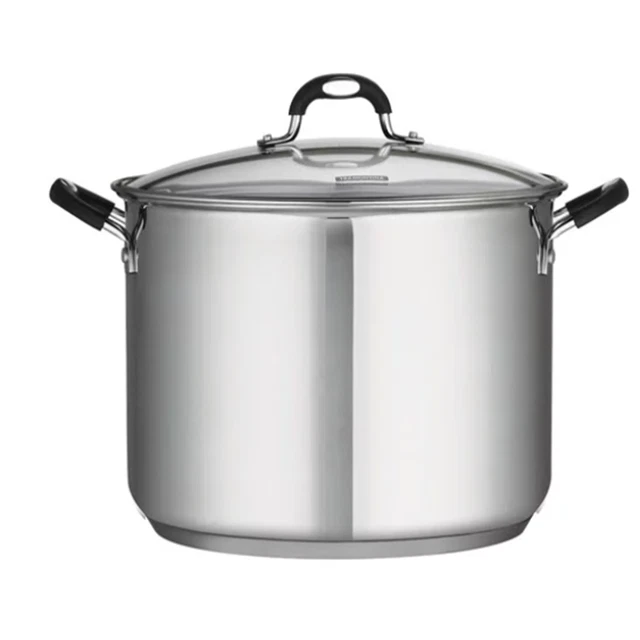 Tramontina 16 Quart Stainless Steel Covered Stock Pot